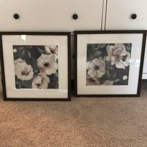 Set of Floral Artwork